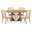 Ensemble de table de salle à manger 5 pièces Hervey-531609273-531609275