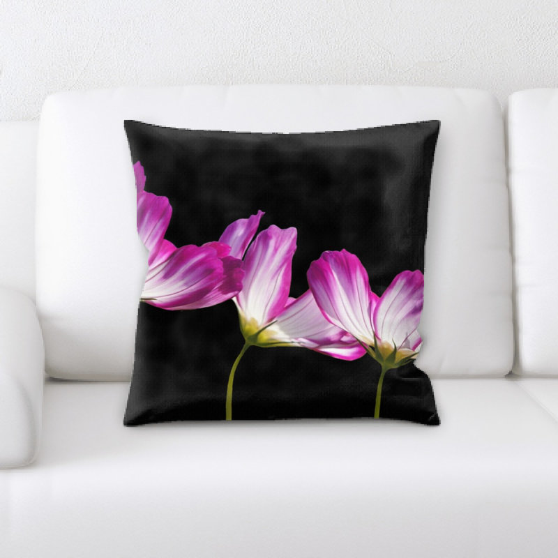 Microsuede Throw Pillow
