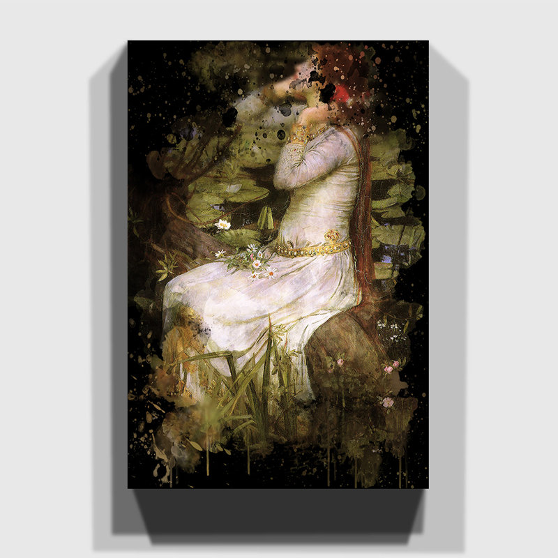 John William Waterhouse - Wrapped Canvas Print, 50cm H x 35cm W