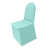 Mélange de polyester turquoise sélectionné