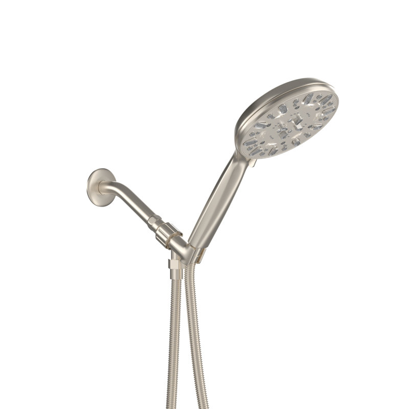 Shower Faucets & Systems Pressure-Balanced Complete Shower System with Rough in-Valve, Brushed Nickel