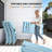 Patio HDPE Portable Armless Adirondack Chair-111524426
