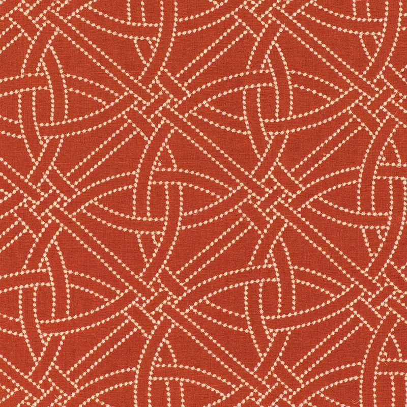 Durance Embroidery Fabric, Bittersweet
