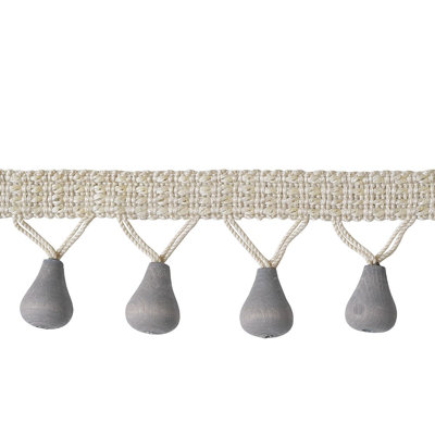 Silas Beaded Trim Fabric
