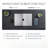 Large Felt Desk Mat - Charcoal