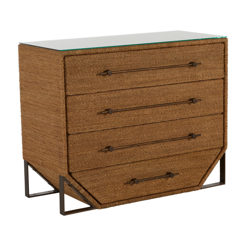 Commode décorative 4 tiroirs Chase