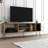Zenda 71'' Wide Modern Rustic TV Stand for TVs up to 80 inch, Oak Wood 