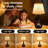 Three-Level Dimming Dual-Head Small Bedside Lamp Set, Black Desk Lamp Suitable for Children's Rooms, Offices, Living Rooms, and Side Tables -1124431087