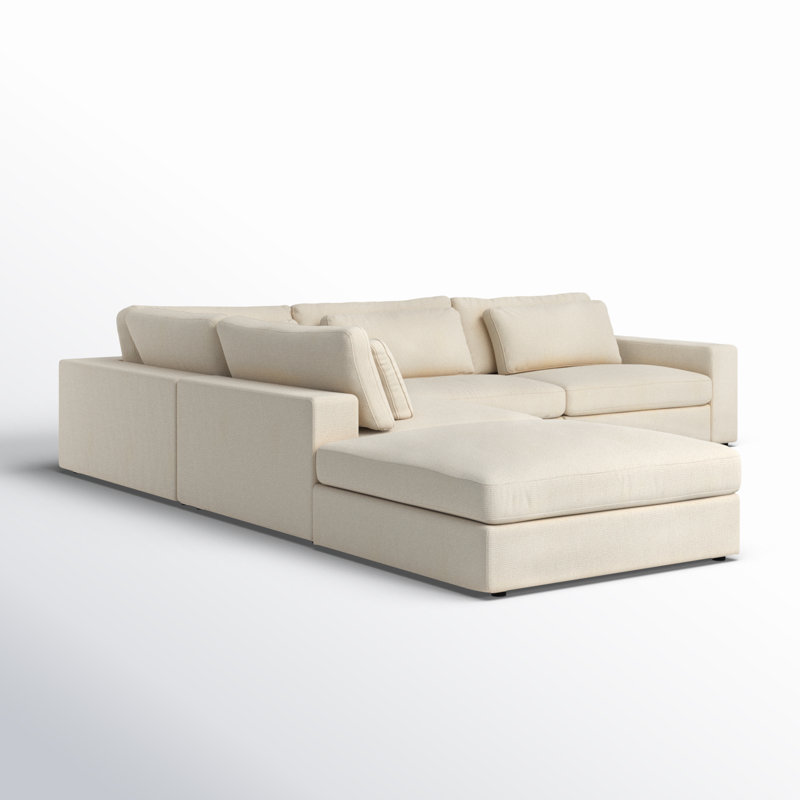 Nathanael 5 - Piece Modular Upholstered L-Sectional