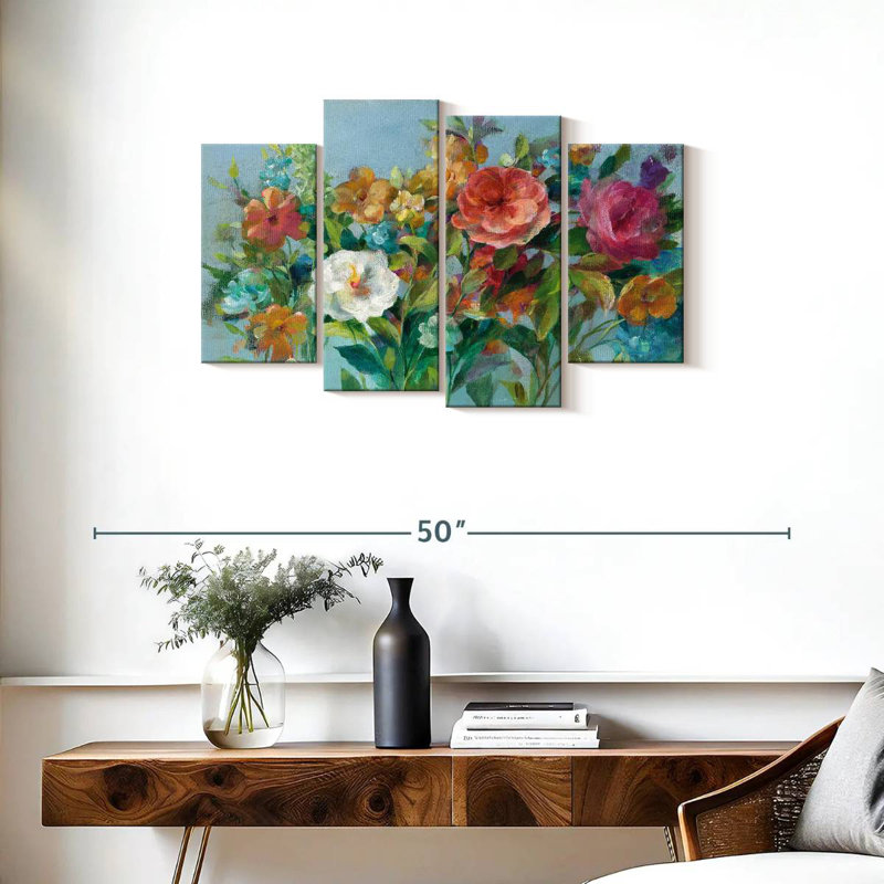 Harnek Country Florals, H 22 po x l 36 po
