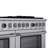 KUCHT 60 In. 7.9 Cu. Ft. 10 Burners Dual Fuel Range For Propane Gas In Stainless Steel With Kucht Horus Thermostat-119314047-119314048