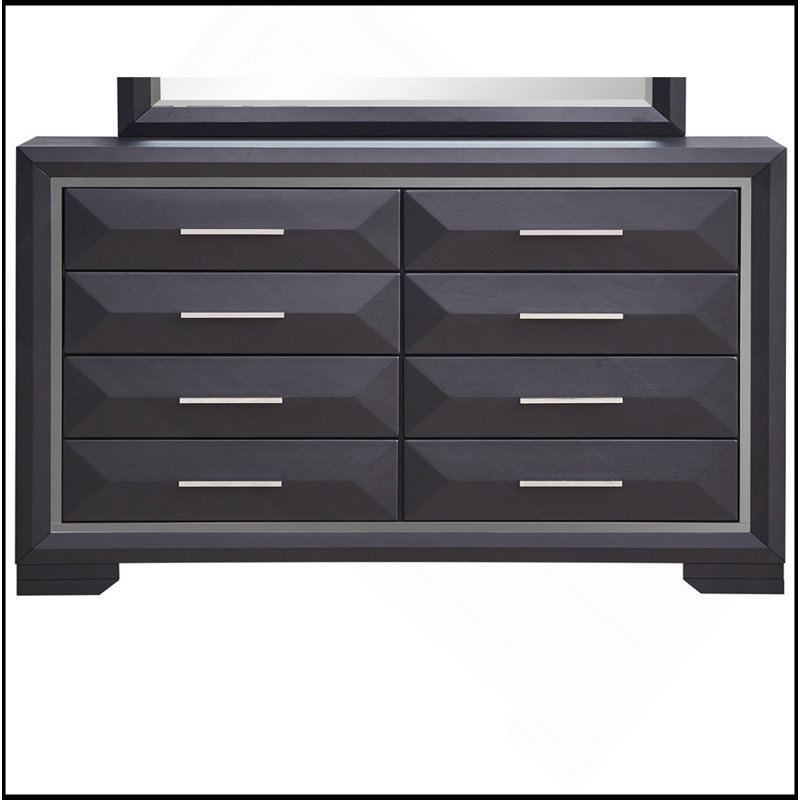 Commode Manchester, noir