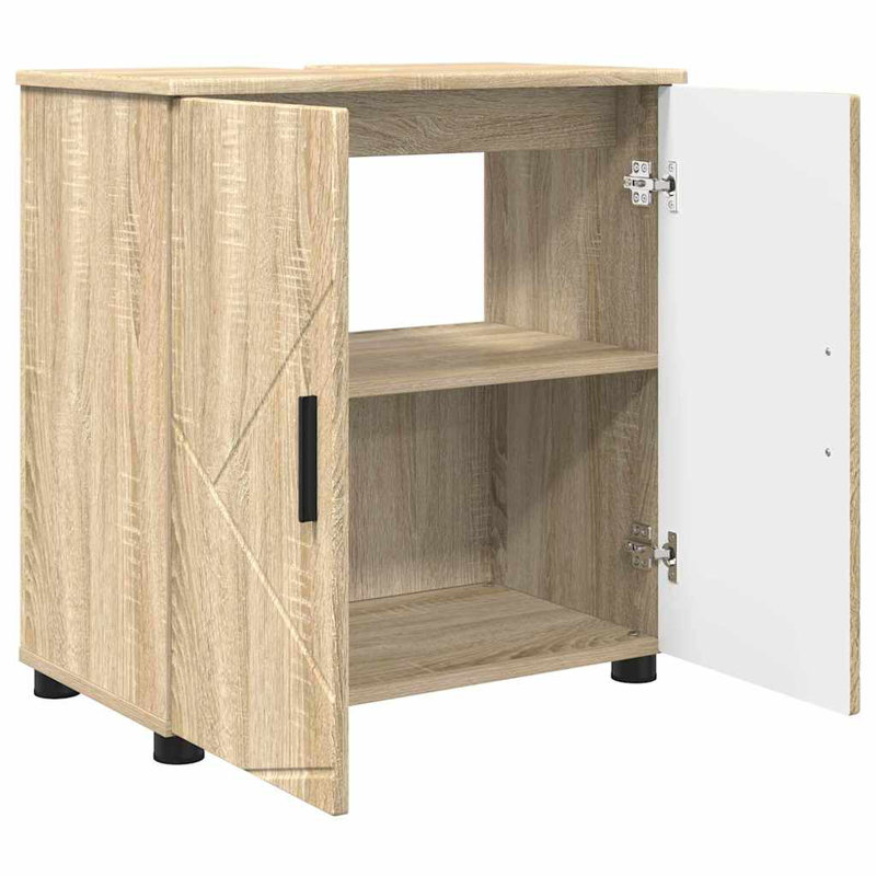 Bathroom Furniture Suite, Light Wood