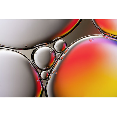 Abstract Multi Colored by ThomasVogel - No Frame Print on Canvas