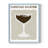 Espresso Martini Framed Print - Solid Wood-1295893648-1295893658