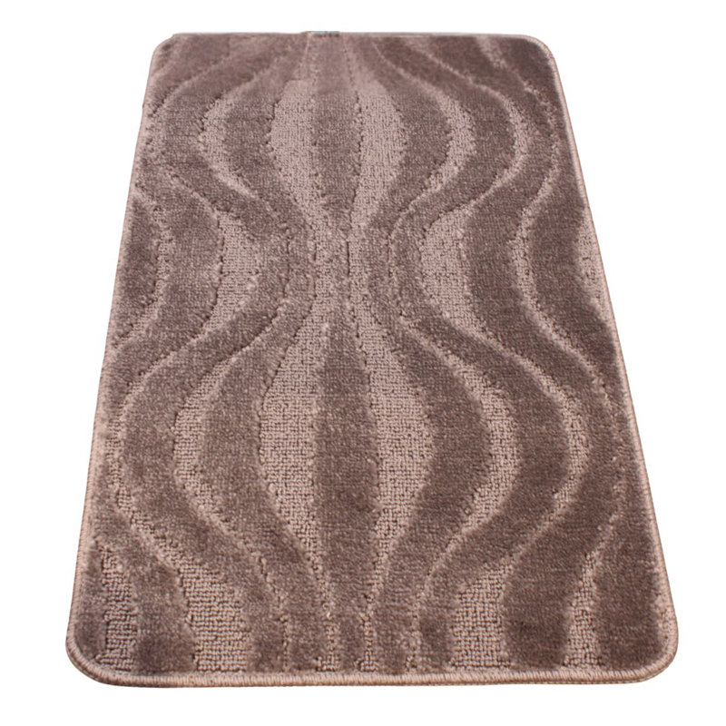 Polypropylene Plastic Bath Mat, Grey