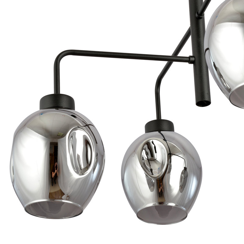 Damien 4 - Light Sputnik Chandelier, Graphite