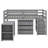 Joquan Kids Full Loft Bed-1273325174