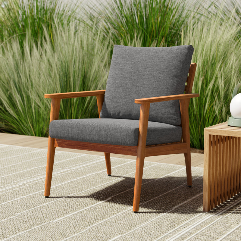 Tempo Teak Outdoor Lounge Chair
