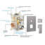 Robinet de douche avec valve brute-50565489