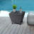 Patio Square Side Table-711921730