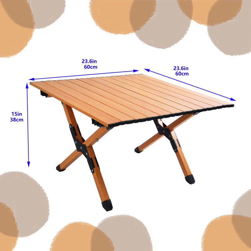 Table d'extérieur Birkir L 23,62 x l 23,62