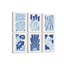 6 Piece Wrapped Canvas Print