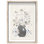 Modern Bloom Shadowbox Floral & Botanical Print by Oliver Gal, Black Frame, 10 x 15