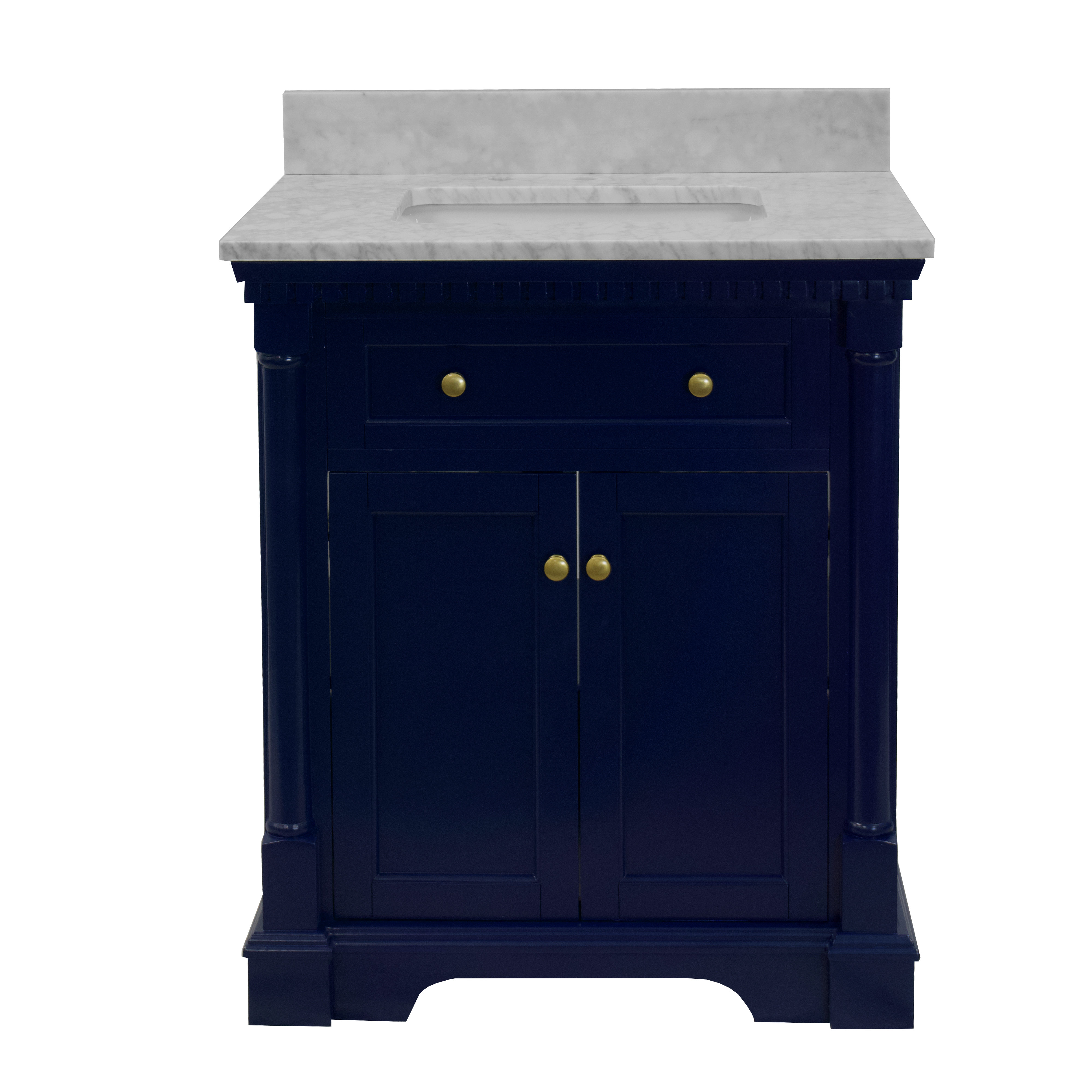 Three Posts™ Fossen 30'' Single Bathroom Vanity with Top & Reviews