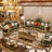 American Style Cowhide Luxury Sofa