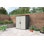 Remise de rangement verticale en résine avec portes doubles l 70,5 po x P 44,25 po Suncast, fabriquée aux États-Unis
