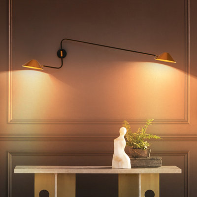 2 - Light Dimmable Wall Light