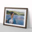 Lady with a Fan by Kuroda Seiki - Picture Frame Painting Print-55582179-55582185