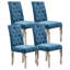 Chaises de salle à manger modernes bleues Lake Lake-1401845626