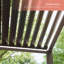 Pergola à persiennes en métal avec DEL solaire-105653508