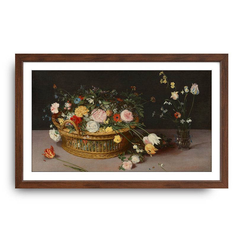 Textura Digital Canvas - Walnut Frame