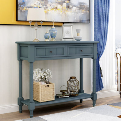 Gattilier Solid Wood Console Table by Breakwater Bay