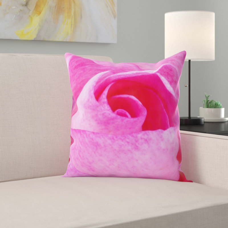 Coussin rose