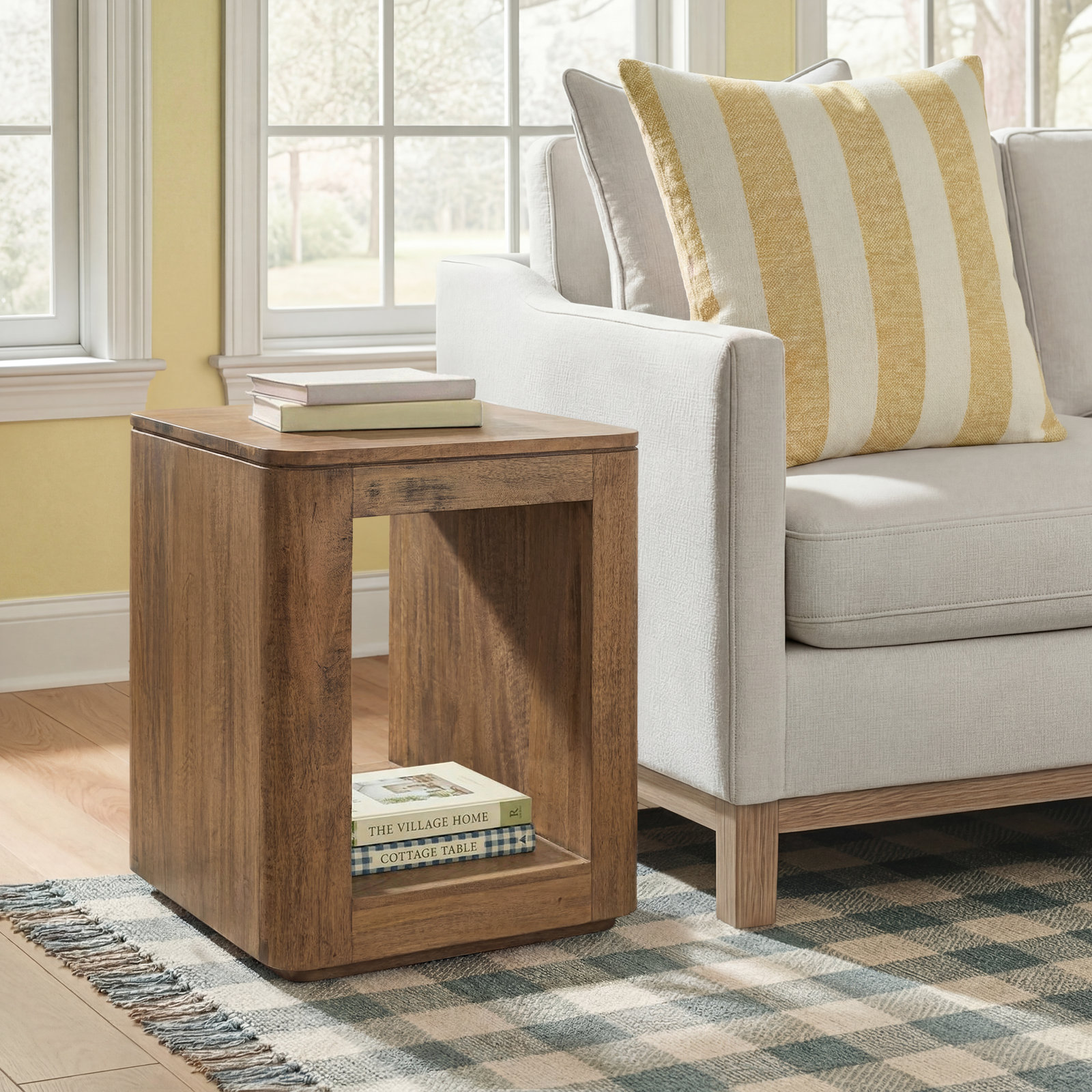Mccarthy Solid Wood End Table