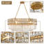 Antaniyah 8 - Light Crystal Chandelier
