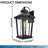 Flush Mounted Sconce (Bulb Not Included)
