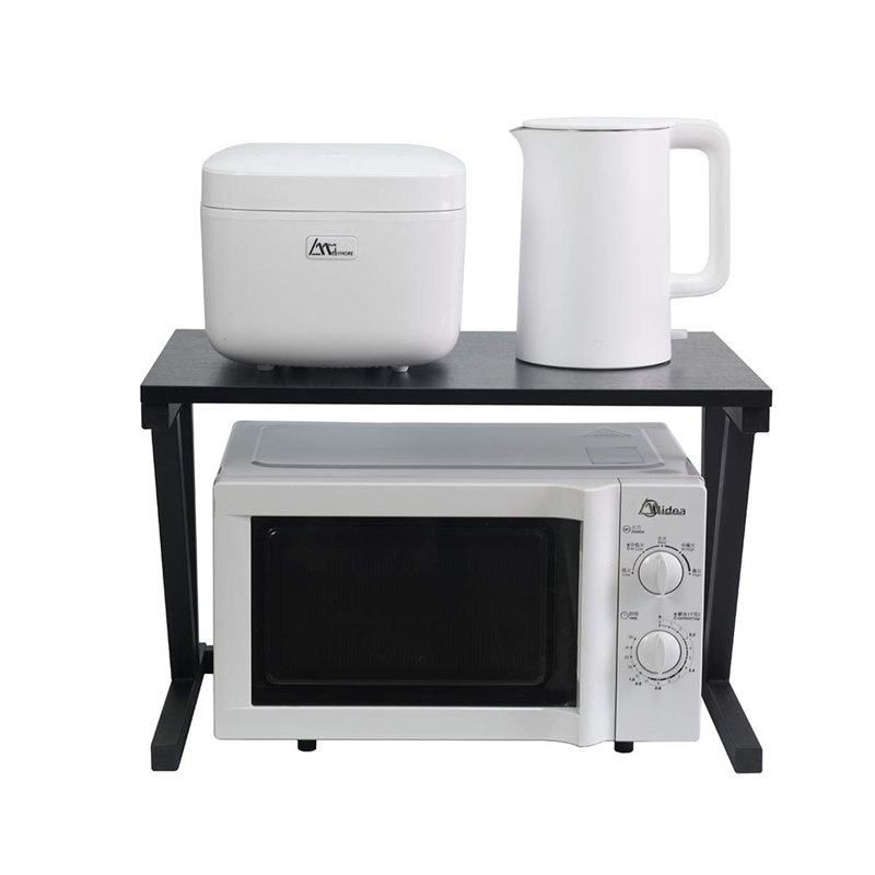 Nikaylah 57Cm Metal Standard Baker's Rack with Microwave Compatibility