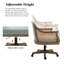 Xaver Swivel Barrel Task Chair with Rattan Arms-644496969