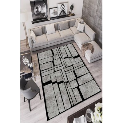 Antibacterial Non-Slip Carpet, 100% Polyester, 47.2 x 70.9 Inches | Eco-Friendly, Machine Washable, 650 g/m², 0.2 in Pile Height, Digital Print Design | Durable & Stylish Floor Covering for Home & Office