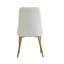 Table de salle à manger 59,05 po Modern White Stone-1259030726-1259030725