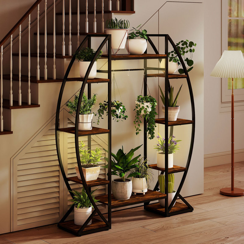 Iron Plant Stand 10 Tier