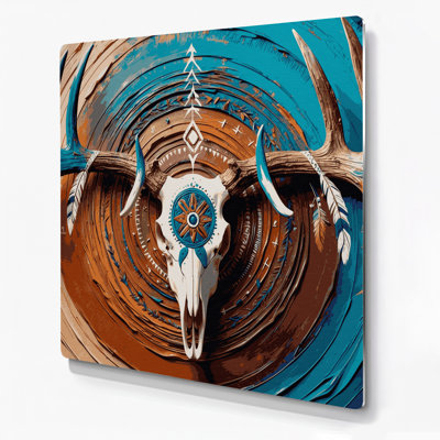 Art mural gris en bois du sud-ouest animaux 2
