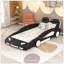 Lit plateforme simple avec roulettes