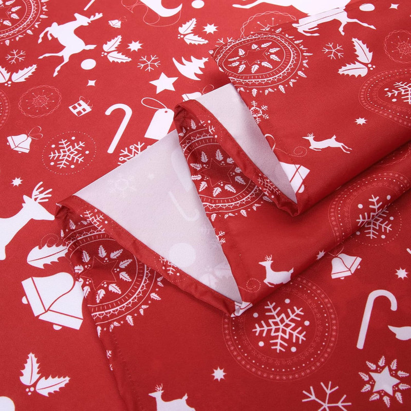 Nappe de Noël Nappe de Noël imperméable et imperméable