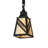 Tracina Glass Semi Flush Mount